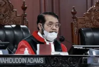 Ketua Majelis Hakim Mahkamah Konstitusi Anwar Usman. (Instagram.com/@mahkamahkonstitusi) 