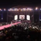 Menteri Pertahanan (Menhan) Prabowo Subianto menghadiri acara milad Ponpes Ora Aji asuhan Gus Miftah di Kalasan. (Dok. Tim Media Prabowo Subianto)