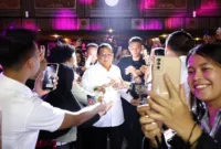 Ketua Umum Partai Gerindra Prabowo Subianto di acara 'Mata Najwa On Stage: 3 Bacapres Bicara Gagasan' di Graha Sabha Pramana UGM. (Facbook.com/@Prabowo Subianto )  