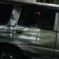 Kecelakaan lalu lintas antara minibus Panther dengan sepeda motor terjadi di jalur alternatif Madiun - Magetan. (Dok. FIN)