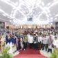 Menteri Pertahanan, Prabowo Subianto Menghadiri forum silaturahmi 'Sarapan Bareng 1000 Guru Ngaji Se-DIY' di Prima SR Hotel and Convention, Kabupaten Sleman. (Dok. Tim Media Prabowo Subianto)