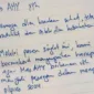 Surat yang ditulis capres Anies Baswedan. (Twitter.com/@Andiarief__)