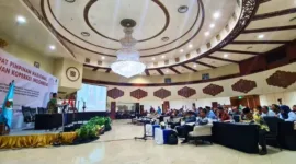 Rapat Pimpinan Nasional (Rapimnas) Dekopin telah resmi dibuka dengan megah di Hotel Mercure Ancol, Sabtu 4 hingga 6 November 2023. (Doc.Ist)