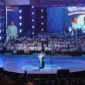Acara Konsolidasi Pemenangan Prabowo-Gibran kepada para seluruh kader dan relawan yang hadir di Sentul International Convention Center, Bogor, Jawa Barat. (Dok. Tim Media Prabowo-Gibran)