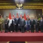 Menteri Pertahanan RI Prabowo Subianto menerima kunjungan Wakil Perdana Menteri yang sekaligus menjabat sebagai Menteri Pertahanan Australia, Richard Marles di kantor Kemhan RI,. (Dok. Tim Media Prabowo)