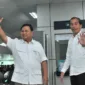 Presiden Joko Widodo bersama Capres nomor urut 2, Prabowo Subianto. (Dok. Setkab.go.id)
