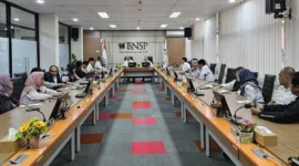 Kementerian PUPR & LPJK ke BNSP koordinasi sistem informasi sertifikasi tenaga kerja konstruksi dan SOP penerbitan sertifikat kompetensi tenaga kerja konstruksi, Jakarta (26/3/24). (Doc.BNSP)