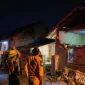 Sejumlah bangunan di tampak rusak akibat gempa berkekuatan M6,2 di Kabupaten Garut, pada Sabtu (27/4) malam. Dok. BPBD Kota Tasikmalaya)