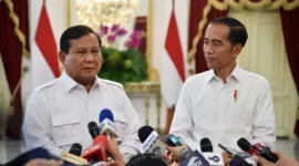 Presiden terpilih No Urut 02, Prabowo Subianto bersama Presiden Joko Widodo. (Dok. Presidenri.go.id)