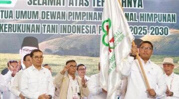 Sudaryono ditetapkan sebagai Ketua Umum HKTI dalam Munas X di Kementan, 25 Juni 2025, akhiri konflik internal organisasi tani selama lebih dari satu dekade. (Dok. Kementerian Pertanian).
