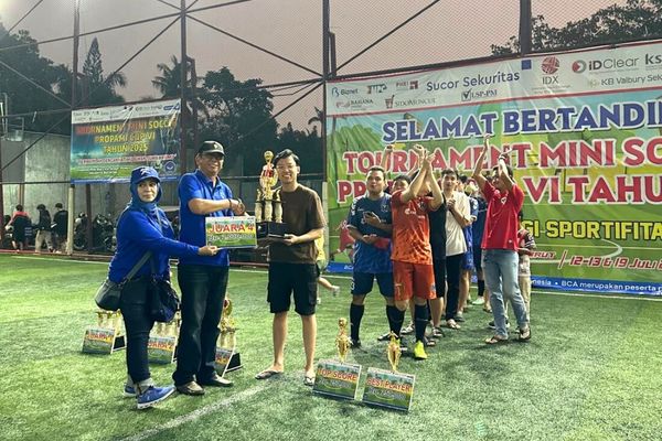 Foto : PROPAMI CUP VI 2025 di TriboOn Mini Soccer, Jeruk Purut, Jakarta Selatan (19/7/25). (Doc.Ist)