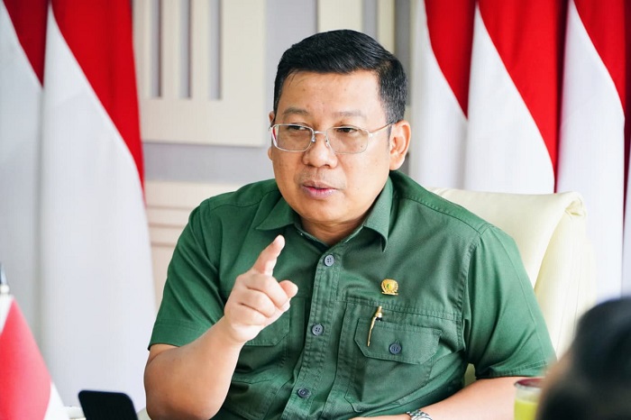 Kepala Bapanas Arief Prasetyo Adi bersama Bulog gelar intervensi beras di daerah terdampak inflasi. (DOk. Bapanas )