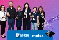 Mouser Raih Gelar “APAC e-Catalogue Distributor of the Year” dari Molex Selama Delapan Tahun Berturut-turut