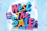 West The Sale Kembali Hadir, Sambut Libur Hari Nasional Singapura, Tawarkan Diskon hingga 90% di IMM dan Westgate