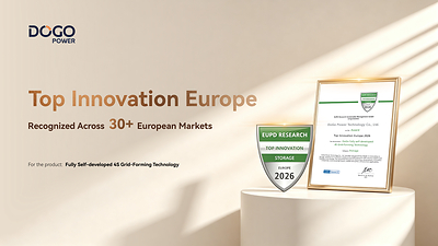 DoGo Power Raih Top Innovation Award 2026 dari EUPD Research di Eropa