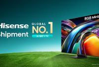 Laporan Omdia Semester I-2026: Hisense Pimpin Pasar Global TV 100 Inci ke Atas Laporan Omdia Semester I-2026: Hisense Pimpin Pasar Global TV 100 Inci ke Atas
