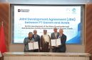 Acwa menandatangani perjanjian pengembangan bersama dengan PT GARAM untuk proyek integrasi desalinasi air laut dan garam industri dengan skala utilitas yang pertama di Indonesia Acwa menandatangani perjanjian pengembangan bersama dengan PT GARAM untuk proyek integrasi desalinasi air laut dan garam industri dengan skala utilitas yang pertama di Indonesia