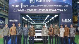 Farizon Resmikan Pabrik Perakitan Kendaraan Niaga Pertama di Luar Negeri yang Berlokasi di Indonesia, V8E Hasil Rakitan Lokal Mulai Diproduksi