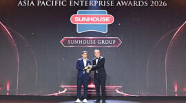 Bertransformasi dari Merek Nasional Vietnam Menjadi Pemain Regional: SUNHOUSE Raih Penghargaan APEA Corporate Excellence Dua Tahun Berturut-turut